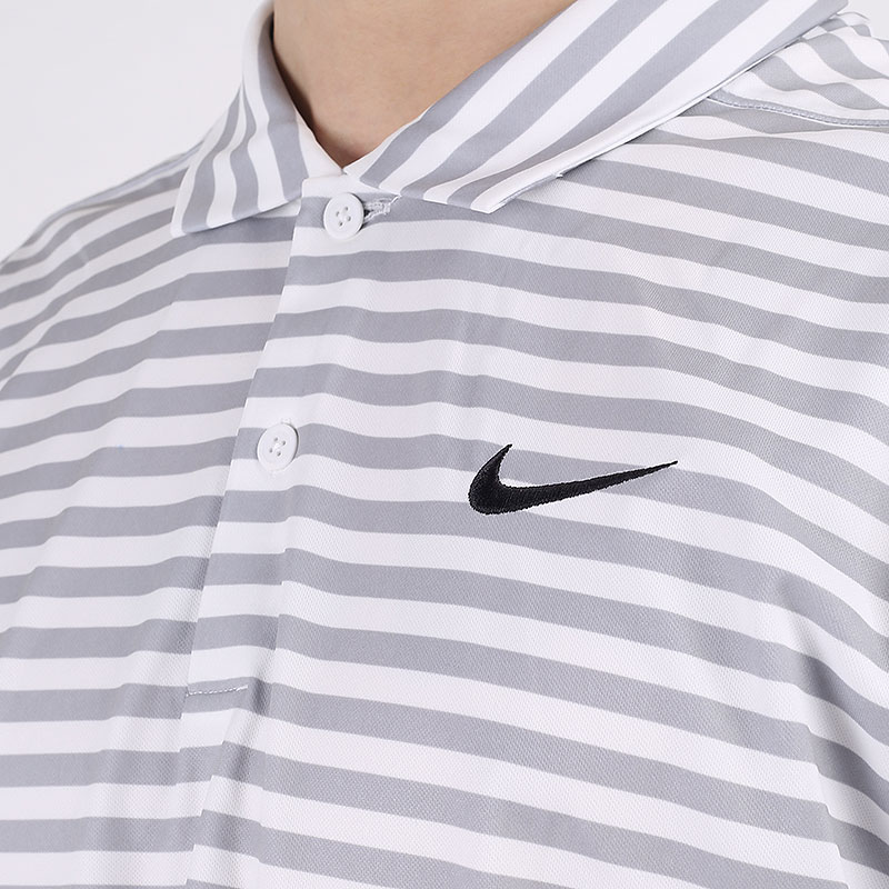   поло Nike Essential Stripe Polo CU9858-100 - цена, описание, фото 2